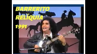 1991-Marcelo Costa pede e BARRERITO canta sozinho, só ele e o violão com o ritmo das palmas-RELÍQUIA