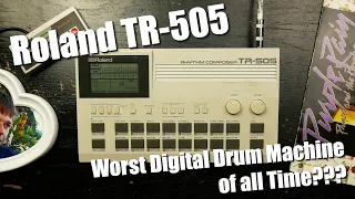 Bad Gear - Roland TR-505 - Worst Digital Drum Machine Of All Time???