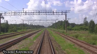 Chudovo-Moskovskoye - Volhovstroy-2 (Oktyabrskaya railway, RZD, Russia)