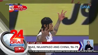 Gilas Pilipinas, nilampaso ang China, 96–75 | 24 Oras Weekend