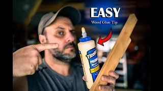 Simple Wood Glue Tip That will Make Your Life Much Easier When Woodworking!