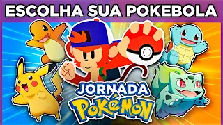 🔴 COMO SERIA SUA JORNADA COMO MESTRE POKÉMON? | Escolha sua Pokébola e vença as batalhas #macaquiz