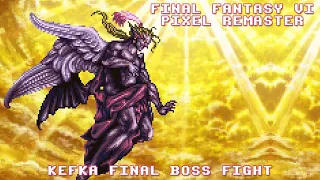 FINAL FANTASY VI Pixel Remaster Final Boss Battle Kefka & The End (PC)