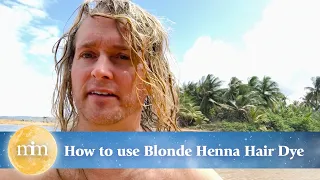 How to use Blonde Henna Hair Dye | Using Henna Hair Dye | Morrocco Method