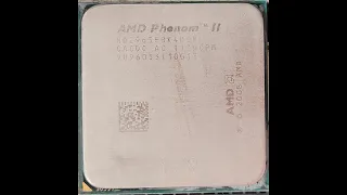 Тест процессора AMD Phenom II X4 Deneb 965 AM3, 4 x 3400 МГц в CS GO