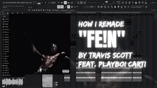 How @prodr3dd and I remade 'FE!N' by Travis Scott feat. Playboi Carti | 88% Accurate