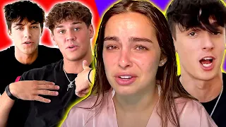 Noah Beck REACTS to Griffin Johnson diss track & Bryce Hall revealed TEA on Addison Rae BREAKUP