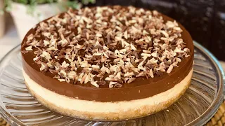 أسرع حلو بارد ممكن تعملوه ..(بدون بيض من دون كريمة) .. بمكونات بسيطة .. Easiest Dessert To Make