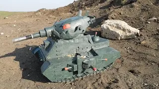 ЛЕВИАФАН HomeAnimations из пластилина мощное танковое чудовище
