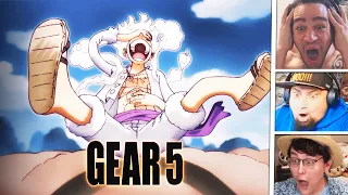 LUFFY's PEAK: GEAR 5! |  One Piece 1071 Reaction Mashup