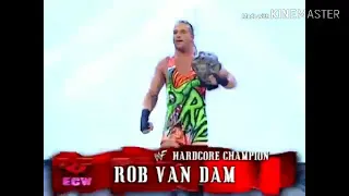 Stone cold vs Rob Van dam vs Kurt angle highlights