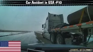 Car Accident in USA #10 | Автомобильные аварии США #10