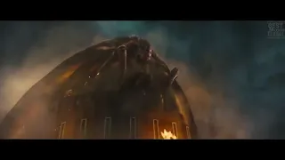 Godzilla 2014, 2019, 2021 final battles mashup.