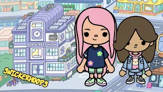 Sasha Starts at the NEW TOCA HIGH SCHOOL | Toca Life World Story with VOICE