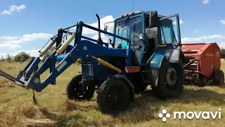 ЭКСТРЕМАЛЬНОЕ ЗАВЕРШЕНИЕ СЕНОКОСА!ЗАСТРЯЛИ В БОЛОТЕ НА ТРАКТОРЕ С ПРЕССОМ!МЫ ЗАГОТОВИЛИ СЕНО!