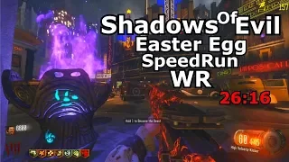 Shadows Of Evil Solo Easter Egg Speedrun World Record 26:16