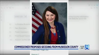 Commissioner suggests conservative areas secede from Muskegon County