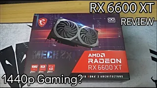 6600 XT Unboxing & Review - 1440p Performance?