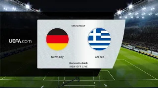 Germany vs Greece | Borussia-Park | International Friendly | PES 2021