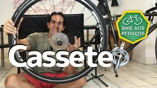 Como instalar o cassete na roda da bike