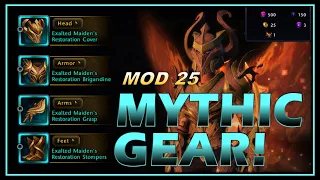 NEW Mythic Exalted Dark Maiden's Gear! (costs & benefits) Farm more MToS! - Neverwinter M25 Preview