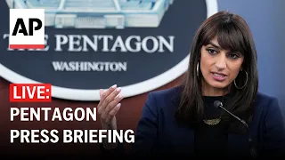 LIVE: Pentagon press briefing