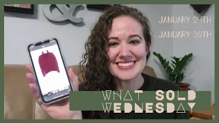 $600 in weekly sales part-time on poshmark, ebay + the real real | what sold january 24th-30th