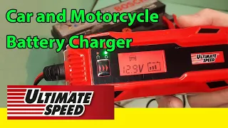Ultimate Speed Car and Motorcycle Battery Charger - Unboxing