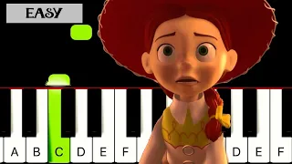 When She Loved Me - Toy Story 2 | EASY PIANO TUTORIAL by Cristian Chifan