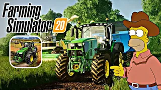 FARMING SIMULADOR 20 A PRIMEIRA COLHEITA GAMEPLAY COMEÇANDO DO ZERO 2023