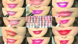 LIP SWATCHES - MINHA COLEÇÃO DE BATONS MAC (92 batons)