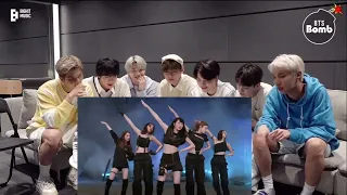 BTS reaction to LE SSERAFIM antifragile Dane Performance