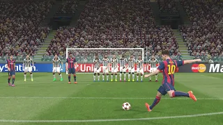 Free Kicks from PES 1996 to 2022