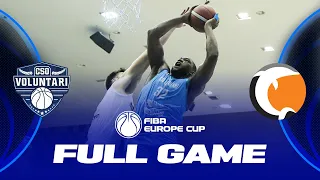 CSO Voluntari v Norrkoping Dolphins | Full Basketball Game | FIBA Europe Cup 2022-23