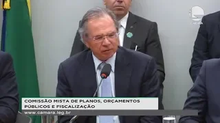 Comissão Mista de Orçamento - Paulo Guedes, ministro da Economia - 25/09/2019 - 14:40