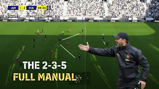 #eFootball - The 2-3-5 "Positional Play" System Explained - Tiki-Taka (JdP) Compilation & Tactics 🧠