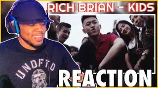 Rich Brian - Kids (Official Video) REACTION!!! THIS IS MY FAVORITE 🔥🔥🔥
