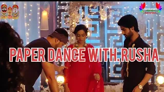 RUSHA DANCE PRACTICE WITH CHEREOGRAPHER | YEH HAI CHAHATEIN | ABRARGUN | BEHIND THE SCENE