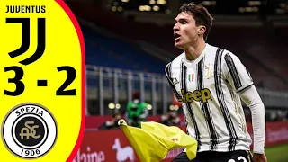 Juventus vs spezia 3-2 extended highlights and all goals of 2021. juve vs spezia