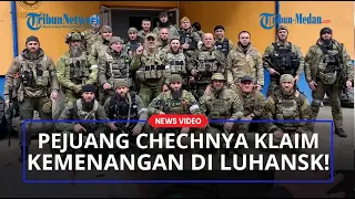 Pasukan Chechnya laporkan Kemenangan Perang di Wilayah Luhansk Ukraina kepada Komandan Rusia!