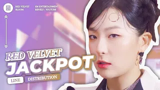 Red Velvet — Jackpot // Line Distribution