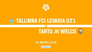 Tallinna FCI Levadia U21 - Tartu JK Welco