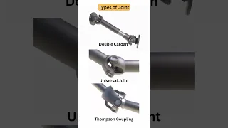 Different Joints 1) Double cardan 2) Universal joint 3) Thompson Coupling #3dcad #solidworkstutorial