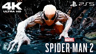 White Symbiote Destroys Everyone! Marvel's Spider-Man 2 PS5 - Free Roam Gameplay (4K 60FPS)