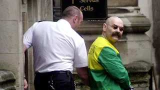Charles Bronson. Britains most notorious inmate. HMP Woodhill Close supervision unit. High security.