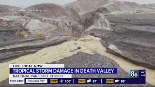 Death Valley still closed two weeks after Tropical Storm Hilary as crews work to fix damages