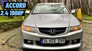 TURBO DÜŞMANI ATMOSFERİK ! HONDA ACCORD 2.4  İNCELEME | POV SÜRÜŞ