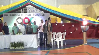 Abertura da Vlll Olimpíada de Pingo D'água MG   ano 2018 9