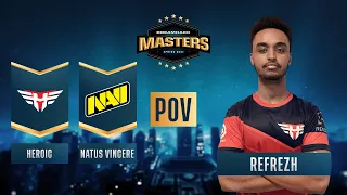 CS:GO - PoV - refrezh - Heroic vs. Natus Vincere - DreamHack Masters Spring 2021 - Semi-final