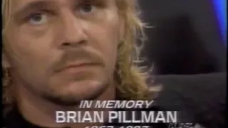 WWE Brian Pillman Raw is War Tribute & Bell Salute. October 6th 1997